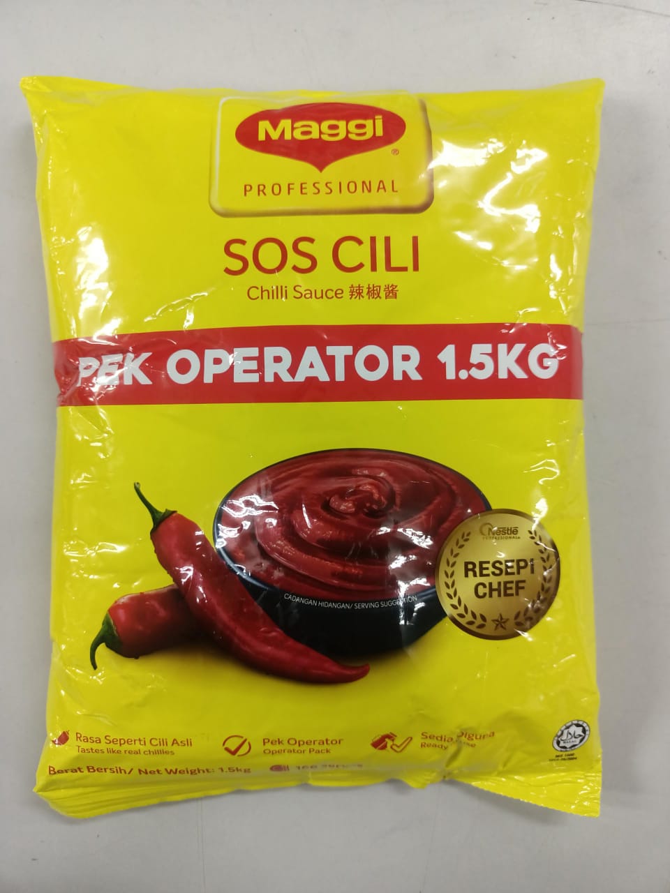 MAGGI SOS CILI PEK OPERATOR 1 5KG C S Frozen Food