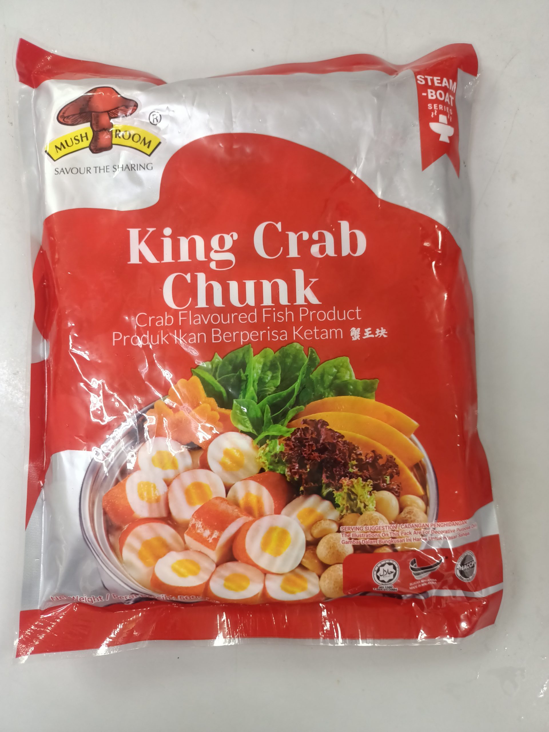 QL KING CRAB CHUNK 500GM C&S Frozen Food