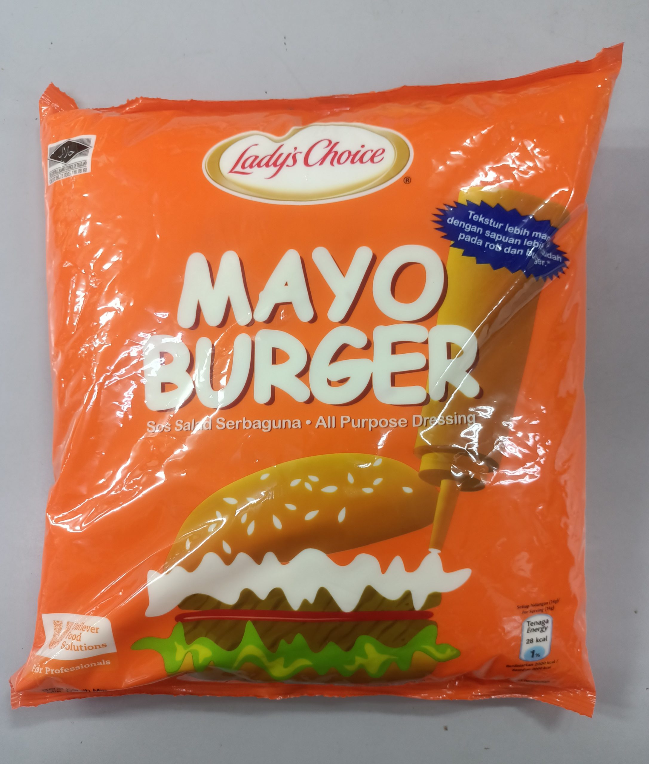 LADY’S CHOICE MAYO BURGER 3L C&S Frozen Food
